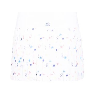 Jupe pour femme BIDI BADU  Inaya Tech Plissee Skort White, Mixed