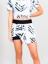 Jupe pour femme BIDI BADU  Melbourne Printed Cut Out Skort White/Black