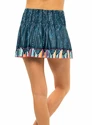 Jupe pour femme Lucky in Love  Long Borderline Smocked Skirt Indigo