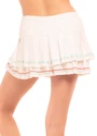 Jupe pour femme Lucky in Love  Sahara Pleat Tier Skirt White