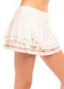 Jupe pour femme Lucky in Love  Sahara Pleat Tier Skirt White
