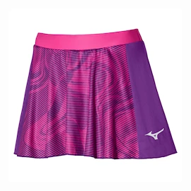 Jupe pour femme Mizuno Charge Printed Flying Skirt Purple Magic