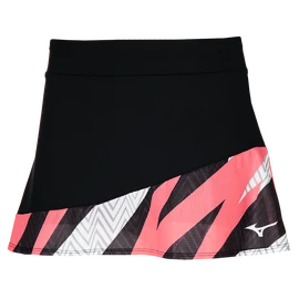 Jupe pour femme Mizuno Flying Skirt Black/Neon Flame
