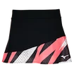 Jupe pour femme Mizuno  Flying Skirt Black/Neon Flame  S