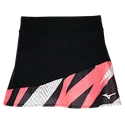 Jupe pour femme Mizuno  Flying Skirt Black/Neon Flame  S