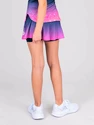 Jupe pour jeune fille BIDI BADU  Colortwist Printed Wavy Junior Skort Pink/Dark Blue
