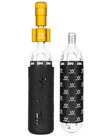 Kit tête de gonflage CO2 avec cartouches PEATY'S Mtb (25g) - bourbon (ppr-hti-mtb-brb-12)