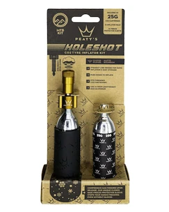 Kit tête de gonflage CO2 avec cartouches PEATY'S  Mtb (25g) - bourbon (ppr-hti-mtb-brb-12)