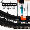 Kit tête de gonflage CO2 avec cartouches PEATY'S  Mtb (25g) - emerald (ppr-hti-mtb-emr-12)