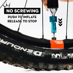 Kit tête de gonflage CO2 avec cartouches PEATY'S  Mtb (25g) - emerald (ppr-hti-mtb-emr-12)