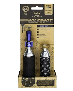 Kit tête de gonflage CO2 avec cartouches PEATY'S  Mtb (25g) - navy (ppr-hti-mtb-nvy-12)