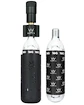 Kit tête de gonflage CO2 avec cartouches PEATY'S  Road & gravel (16g) - black (ppr-hti-rag-blk-12)