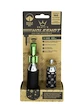Kit tête de gonflage CO2 avec cartouches PEATY'S  Road & gravel (16g) - emerald (ppr-hti-rag-emr-12)
