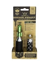 Kit tête de gonflage CO2 avec cartouches PEATY'S  Road & gravel (16g) - emerald (ppr-hti-rag-emr-12)