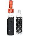 Kit tête de gonflage CO2 avec cartouches PEATY'S  Road & gravel (16g) - red (ppr-hti-rag-red-12)