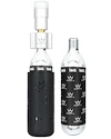Kit tête de gonflage CO2 avec cartouches PEATY'S  Road & gravel (16g) - silver (ppr-hti-rag-sil-12)
