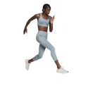 Leggings pour femme adidas Fast Impact Shiny Running 7/8 Gris Magique