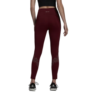 Leggings pour femme adidas Own The Run Radically Reflective 7/8 Tights Shadow Red