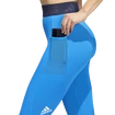 Leggings pour femme adidas  Tech Fit Long 3-Bar Tights Bright Blue