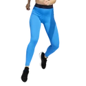 Leggings pour femme adidas  Tech Fit Long 3-Bar Tights Bright Blue