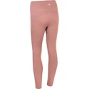 Leggings pour femme Endurance  Flow Ribbed Seamless Tights Burnt Rose