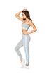 Leggings pour femme Gym Glamour  High Waist Gray