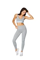 Leggings pour femme Gym Glamour  High Waist Gray XS