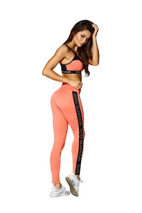 Leggings pour femme Gym Glamour  High Waist Orange XS