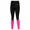 Leggings pour femme Mizuno Core Long Tight Black/Pink Peacock