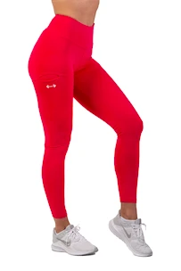 Leggings pour femme Nebbia  Active High-Waist Smart Pocket Leggings 402 pink