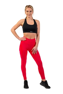 Leggings pour femme Nebbia  Active High-Waist Smart Pocket Leggings 402 pink