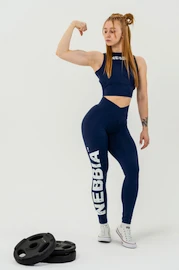 Leggings pour femme Nebbia Barbell Therapy Glute Check 613 Blue
