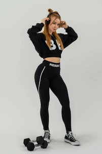 Leggings pour femme Nebbia Barbell Therapy My Rules 609 Black