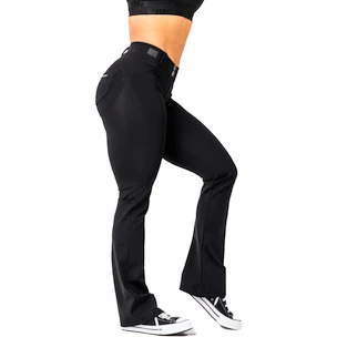 Leggings pour femme Nebbia Bubble Butt Flared Pants 2.0 POWER LIFT 308 black L
