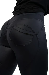 Leggings pour femme Nebbia  Glossy look Bubble Butt leggings high waist 586 black