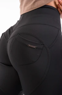 Leggings pour femme Nebbia  High Waist & Lifting Effect Bubble Butt Pants 587 black M
