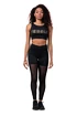 Leggings pour femme Nebbia Intense Gold Mesh leggings 829 black