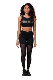 Leggings pour femme Nebbia Intense Gold Mesh leggings 829 black
