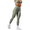 Leggings pour femme Nebbia STRONG BEAUTY V-Cut Lace-Up Sculpting Leggings OWN YOUR POWER 426 light green