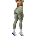 Leggings pour femme Nebbia STRONG BEAUTY V-Cut Lace-Up Sculpting Leggings OWN YOUR POWER 426 light green
