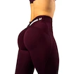 Leggings pour femme Nebbia STRONG BEAUTY V-shaping Belt Leggings 425 dark red