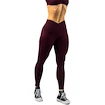 Leggings pour femme Nebbia STRONG BEAUTY V-shaping Belt Leggings 425 dark red