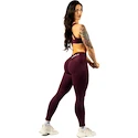 Leggings pour femme Nebbia STRONG BEAUTY V-shaping Belt Leggings 425 dark red