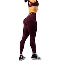 Leggings pour femme Nebbia STRONG BEAUTY V-shaping Belt Leggings 425 dark red