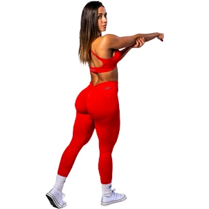 Leggings pour femme Nebbia TOTALLY SEAMLESS High-Waist Leggings MAXIMUM PUSH-UP 302 red