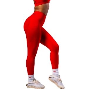 Leggings pour femme Nebbia TOTALLY SEAMLESS High Waisted Push-Up Leggings 303 red