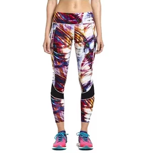 Leggings pour femme Saucony  Finishing Kick Crop Multi Print