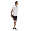 Leggings pour homme adidas  Saturday Half Black