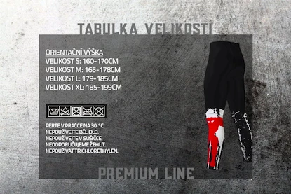 Leggings pour homme Czech Virus  Black