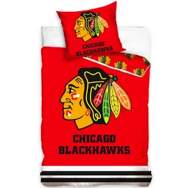 Literie Official Merchandise NHL Chicago Blackhawks 140x200/70x90 cm
